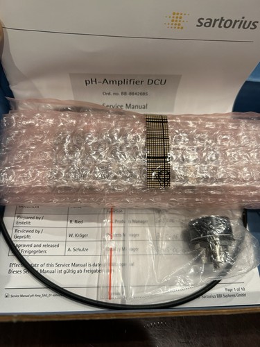 Sartorius amplificatore dcu - amplificatore, ph